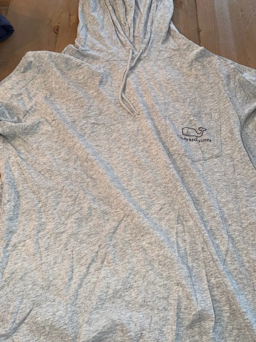 Vineyard Vines Gray Logo Tee - Medium